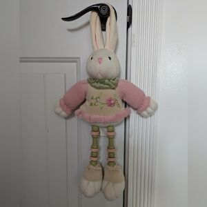 Plush Bunny Door Knob Hanging